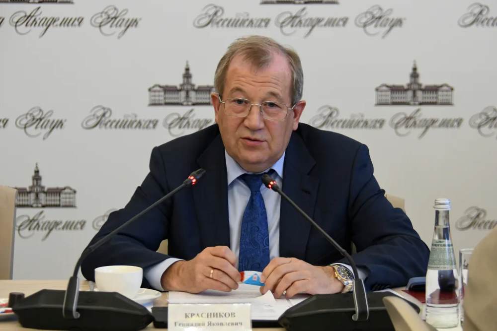 Приветствие президента РАН, академика РАН Геннадия Красникова организаторам, участникам и гостям Международного молодёжного промышленного форума «Инженеры будущего – 2026»